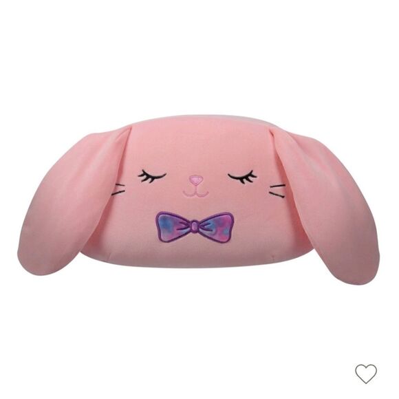 Nwt Squishmallows 12" Bop Pink Easter Bunny Rainbow Ombre Bowtie Stackable - Picture 1 of 10